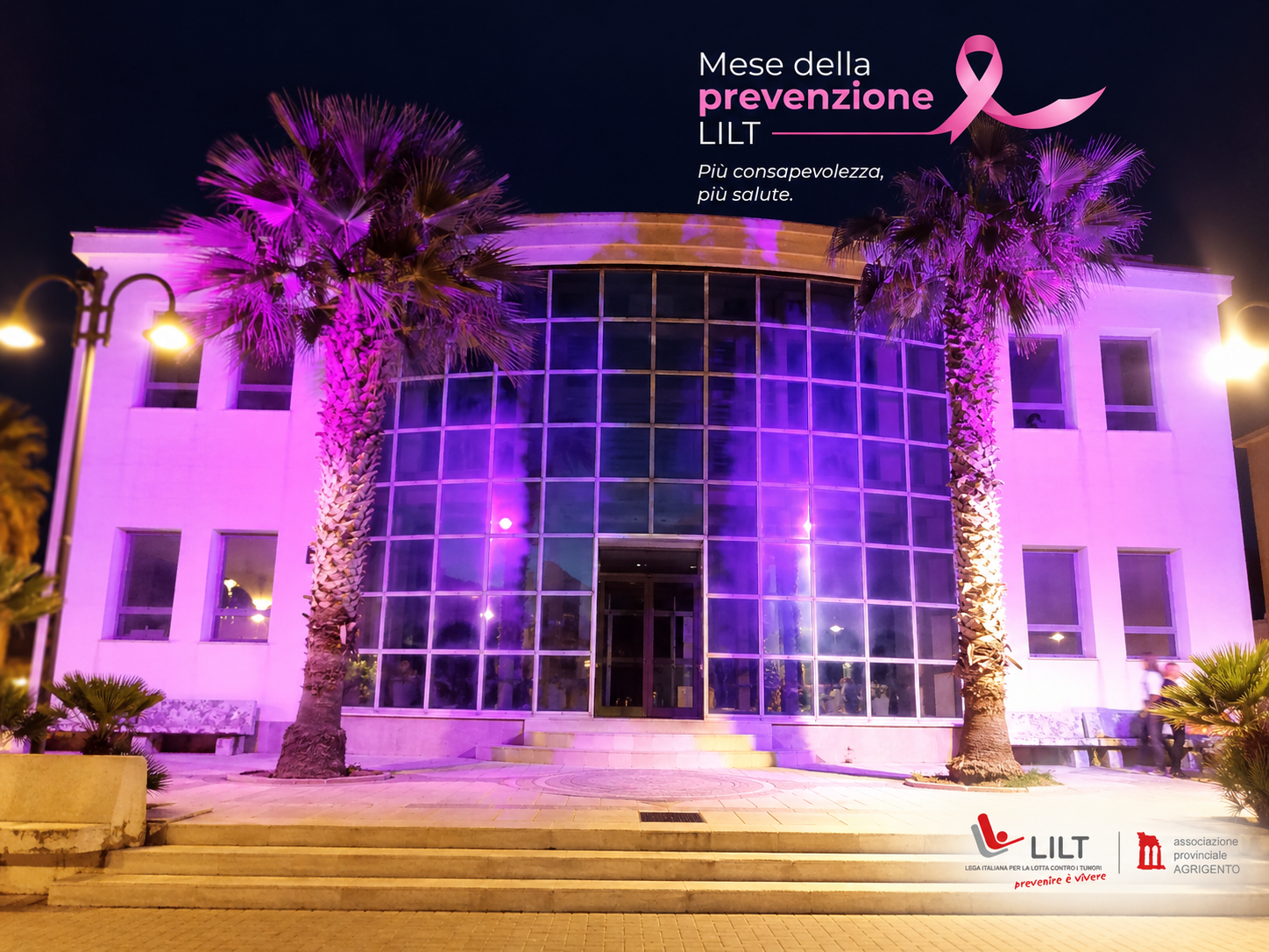 Al momento stai visualizzando Il Museo della Civiltà Contadina si illumina di rosa per la LILT